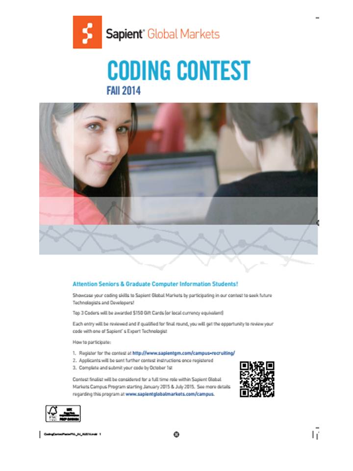 Sapient Coding Contest